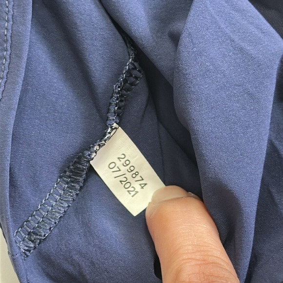 Outdoor Voices Navy Blue Exercise Mini Short Active Romper Dress Size Medium - Picture 16 of 16